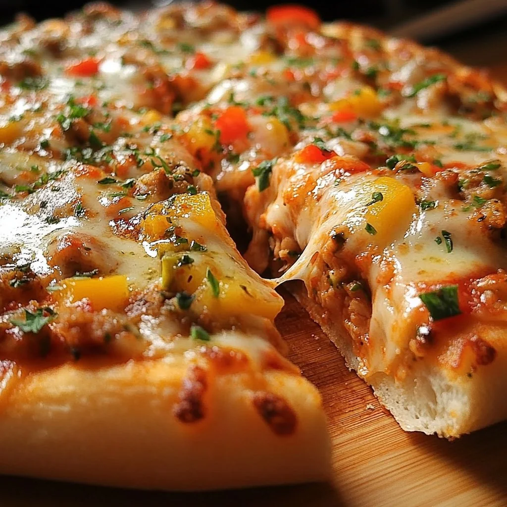Canned Chicken Pizza Crust