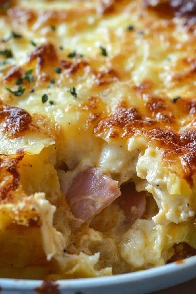 Chicken Cordon Bleu Casserole