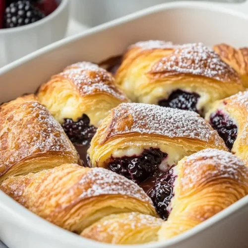 Chocolate Croissant Breakfast