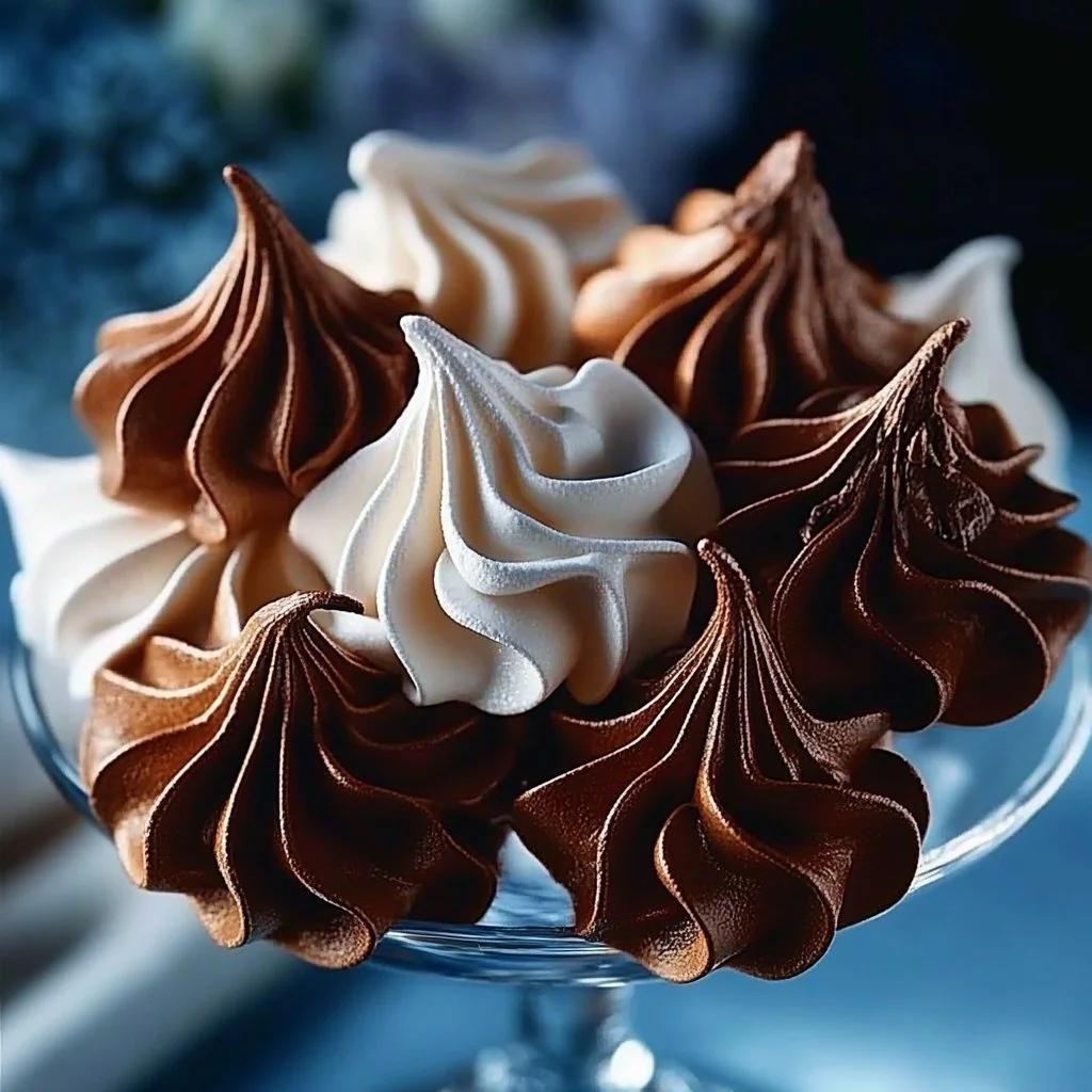 Chocolate Meringue Cookies