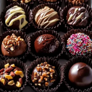Chocolate Thumbprint Cookies