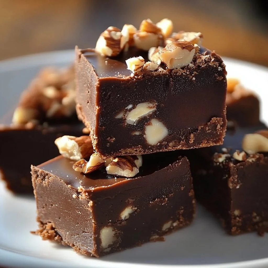 Christmas Dark Chocolate Fudge