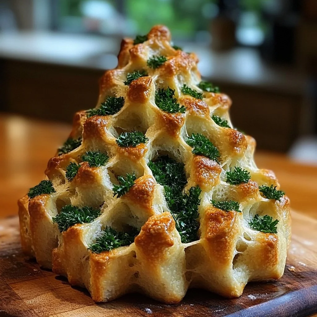 Christmas Tree Bread
