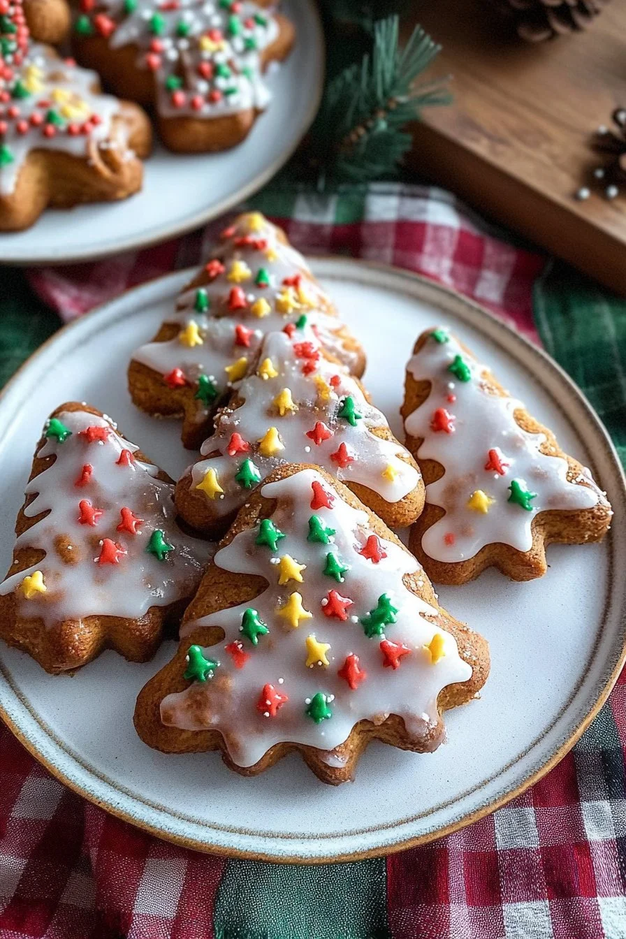 Christmas Tree Cinnamon Rolls