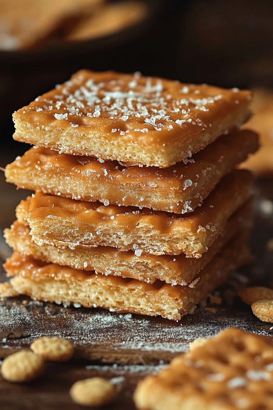 Churro Saltine Toffee