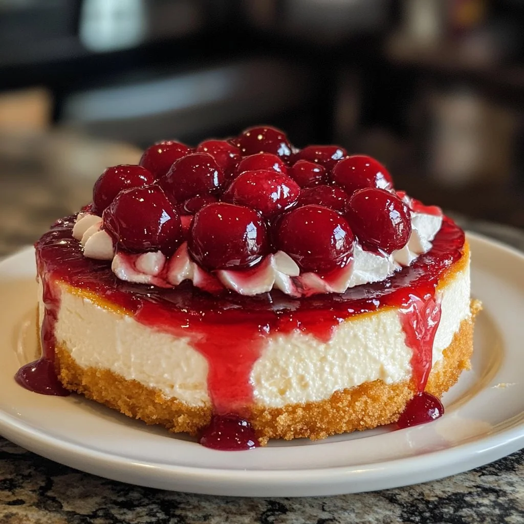 Cicis Cherry Dessert Pizza