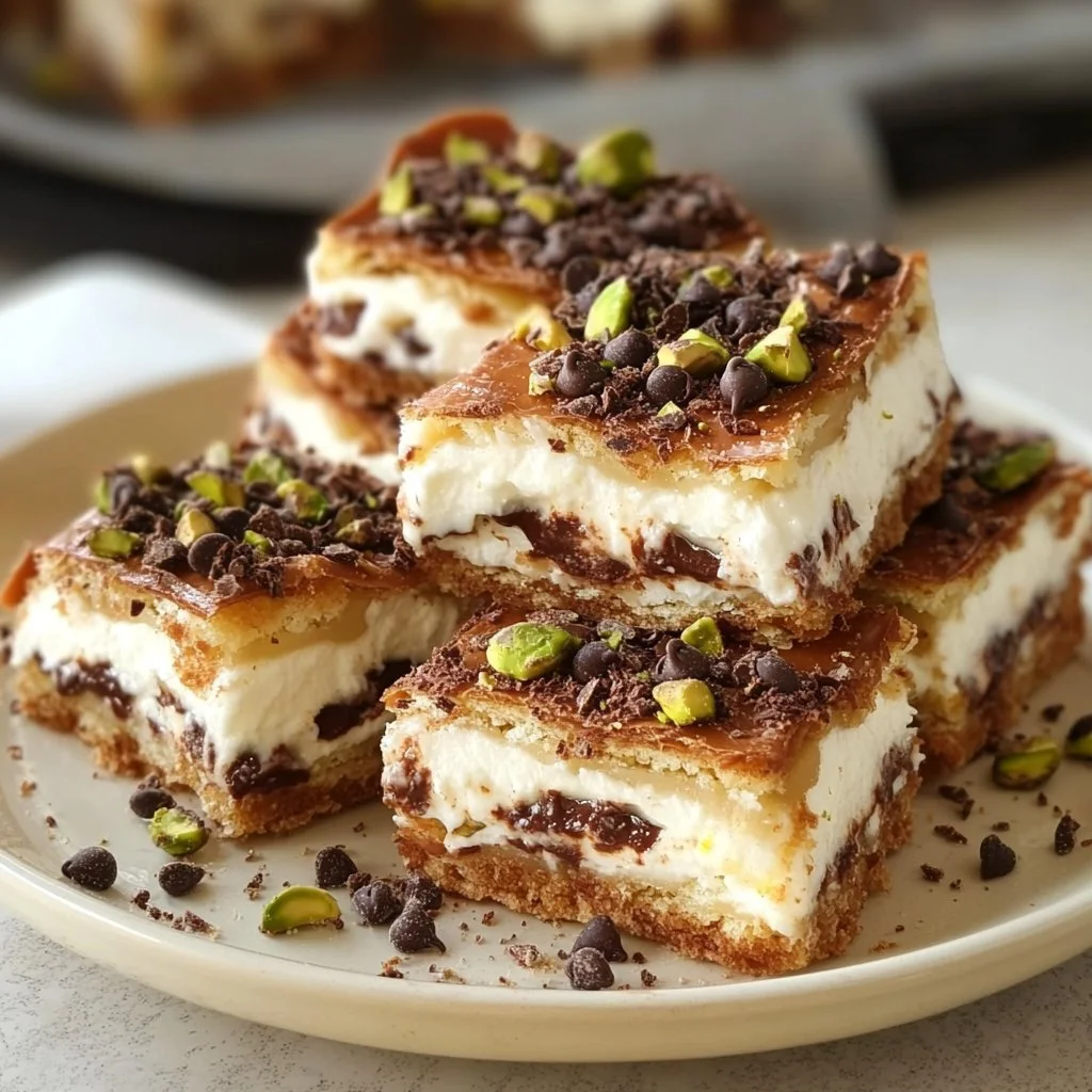 Classic Cannoli Squares