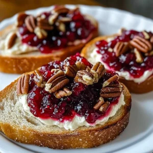 Cranberry Cream Cheese Bites