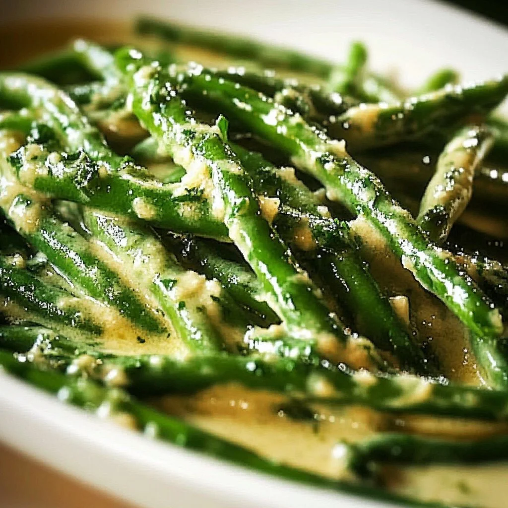 Creamy Cheesy Green Beans