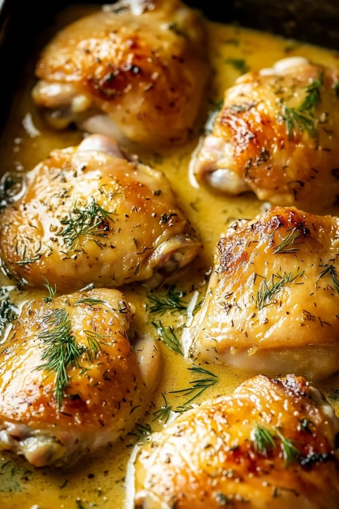 baked chicken thighs