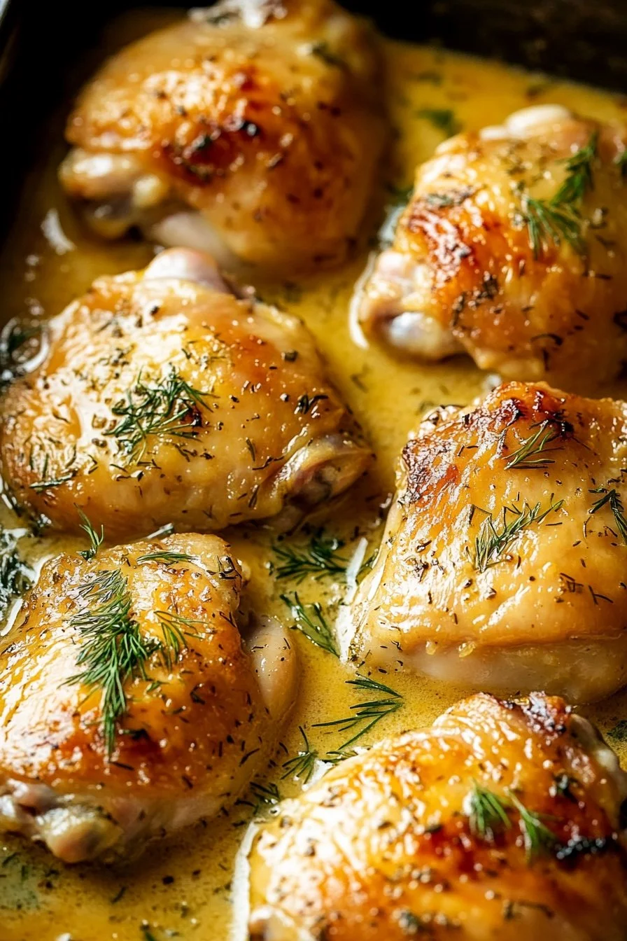 baked chicken thighs
