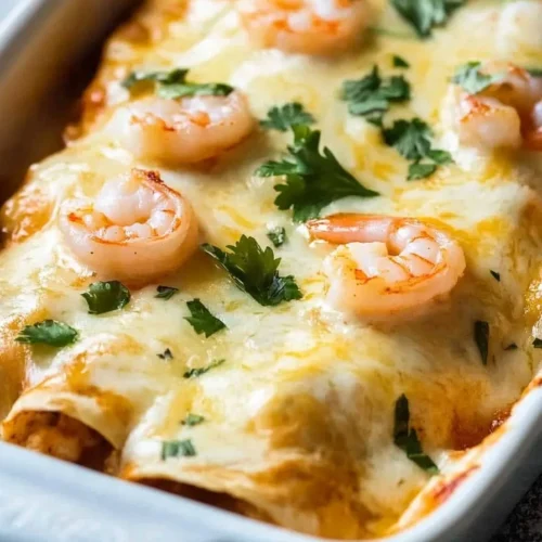 Creamy Shrimp Enchiladas