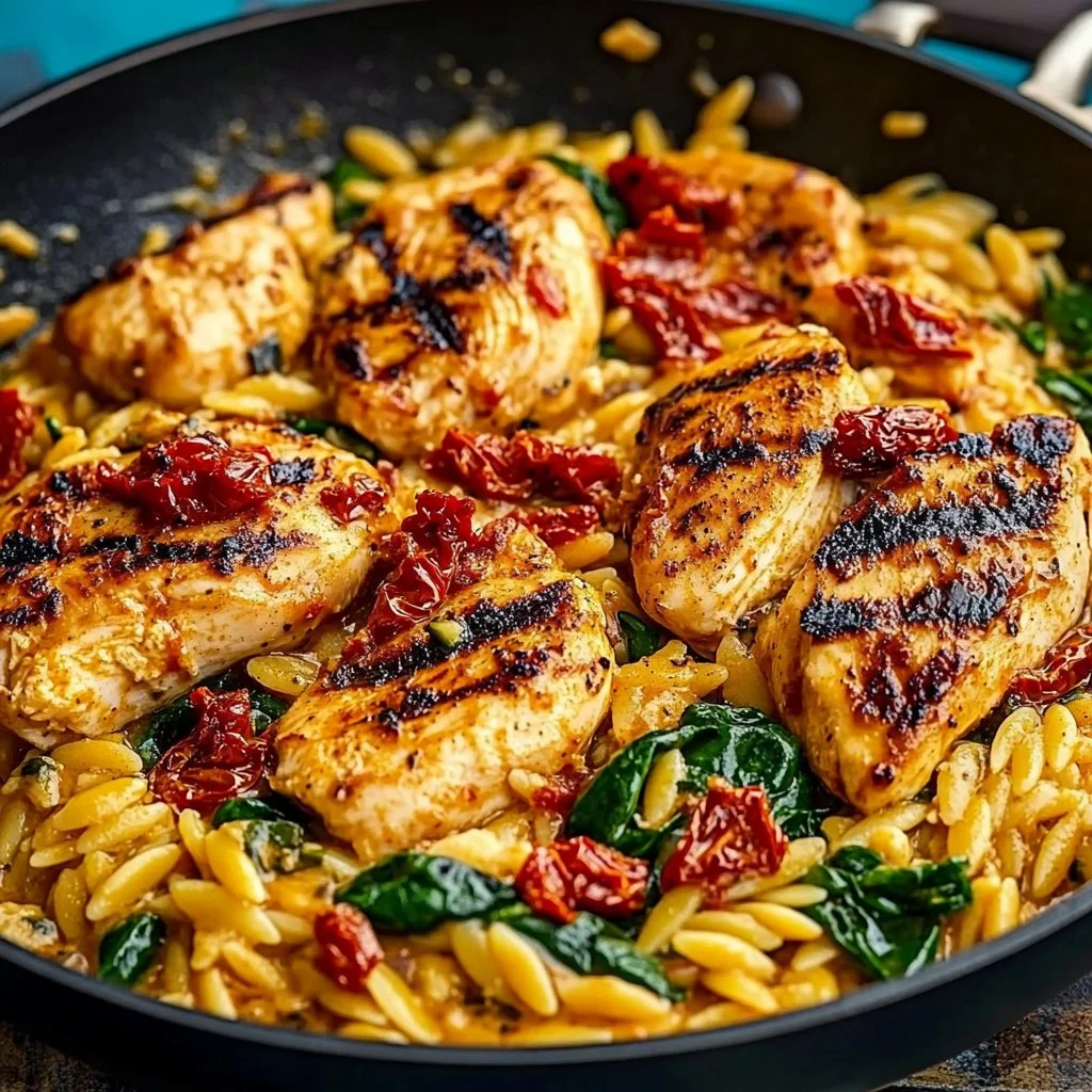 Sun-Dried Tomato Chicken Orzo