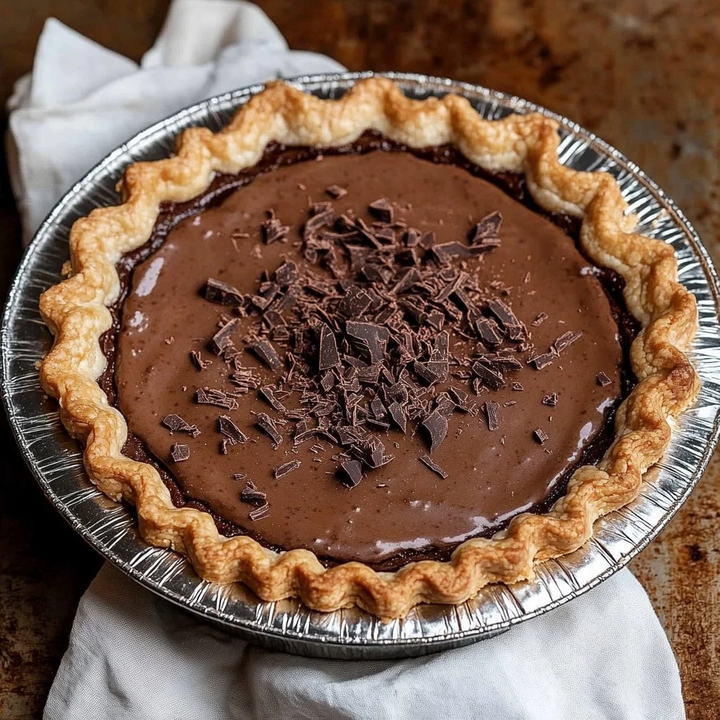 Chocolate Chess Pie