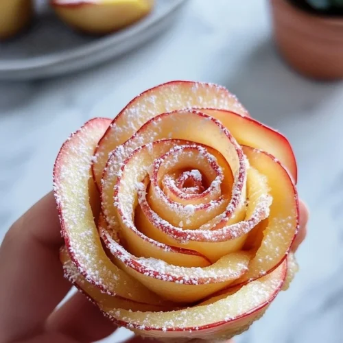 apple rose pastry