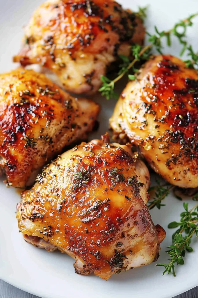 Baked Boneless Skinless Chicken Thighs