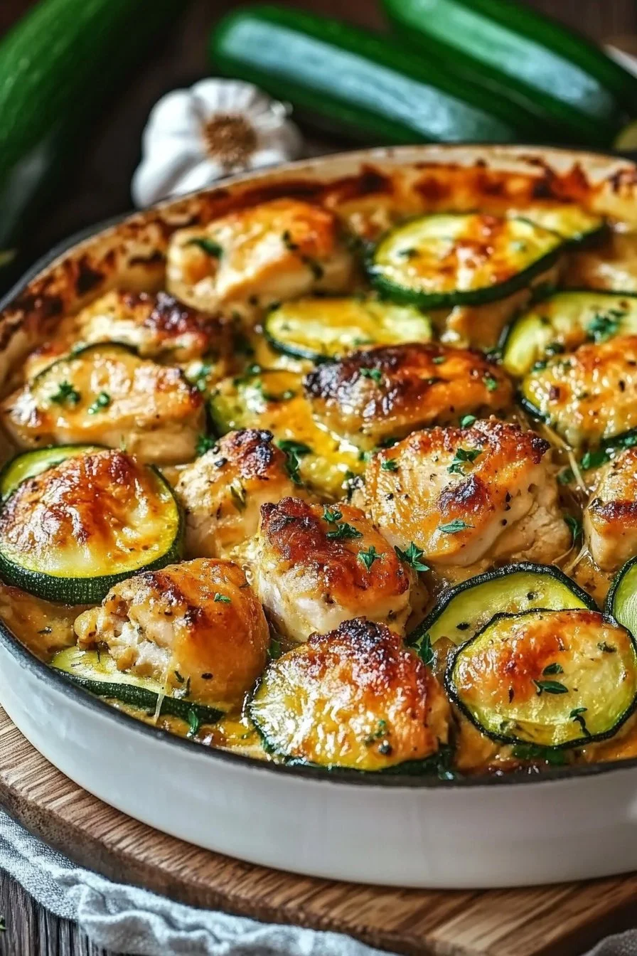 chicken zucchini bake