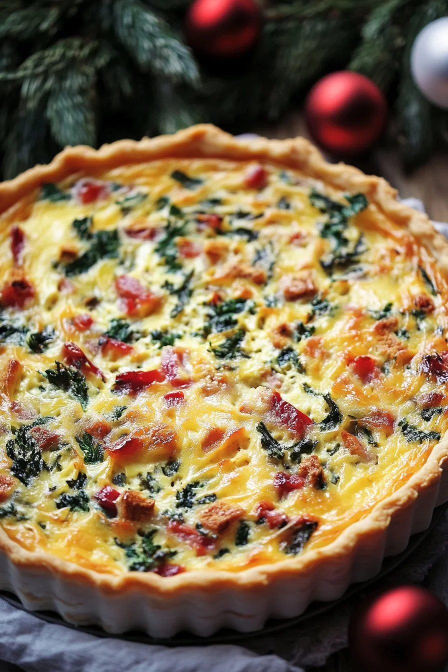 Christmas Quiche