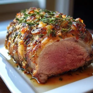 Effortless Roasted Leg of Lamb