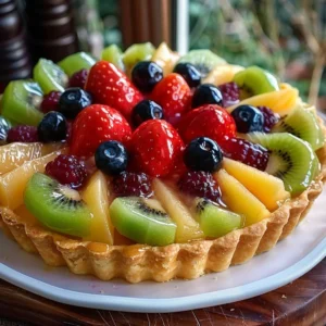 French Fresh Fruit Tart