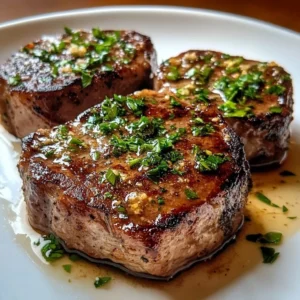 Garlic Butter Beef Chops