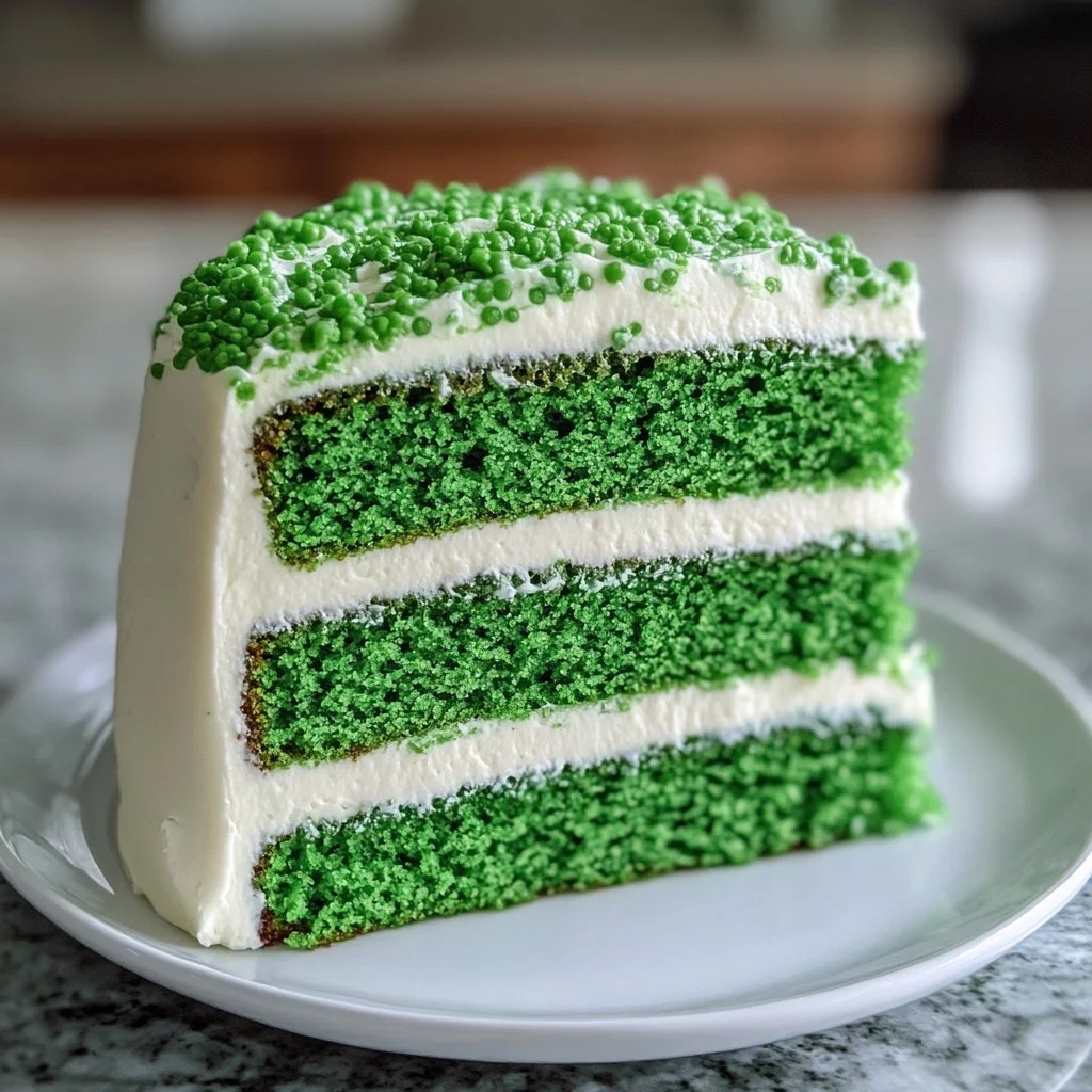 Green Velvet Cake