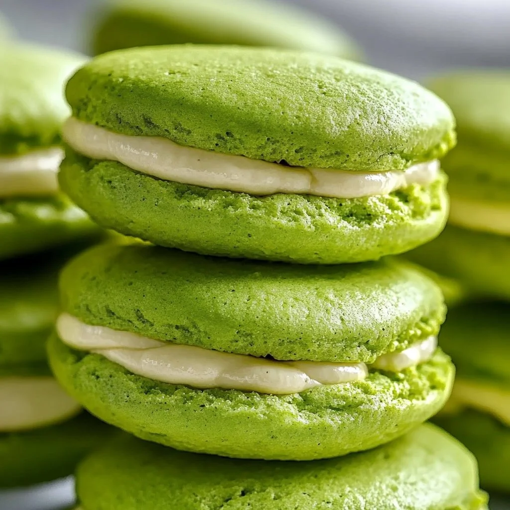 Green Whoopie Pies