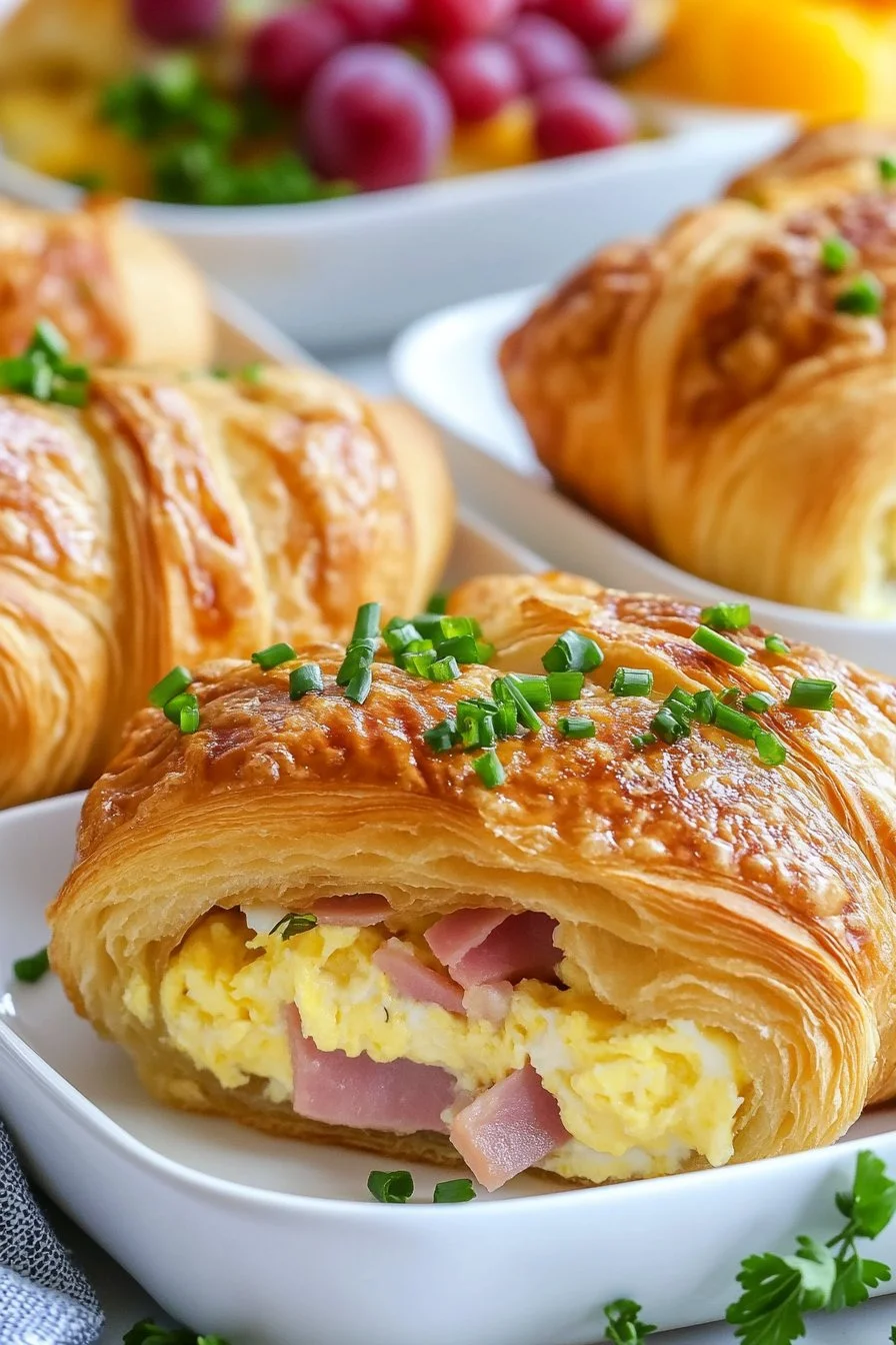 Ham and Cheese Croissant