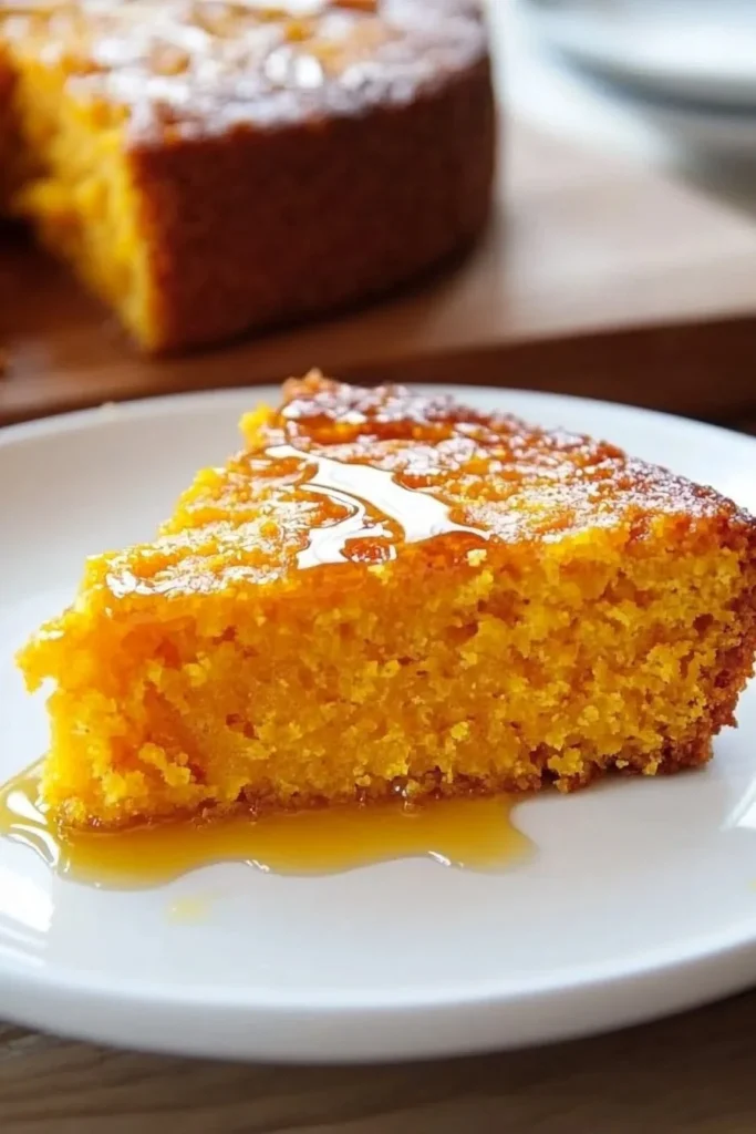 Honey Butter Sweet Potato Cornbread