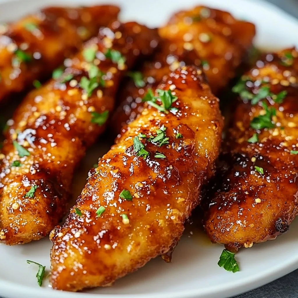 Honey Garlic Chicken Tenders