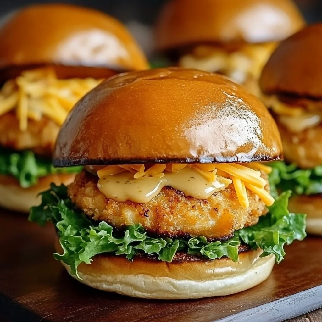 Honey Mustard Chicken Sliders