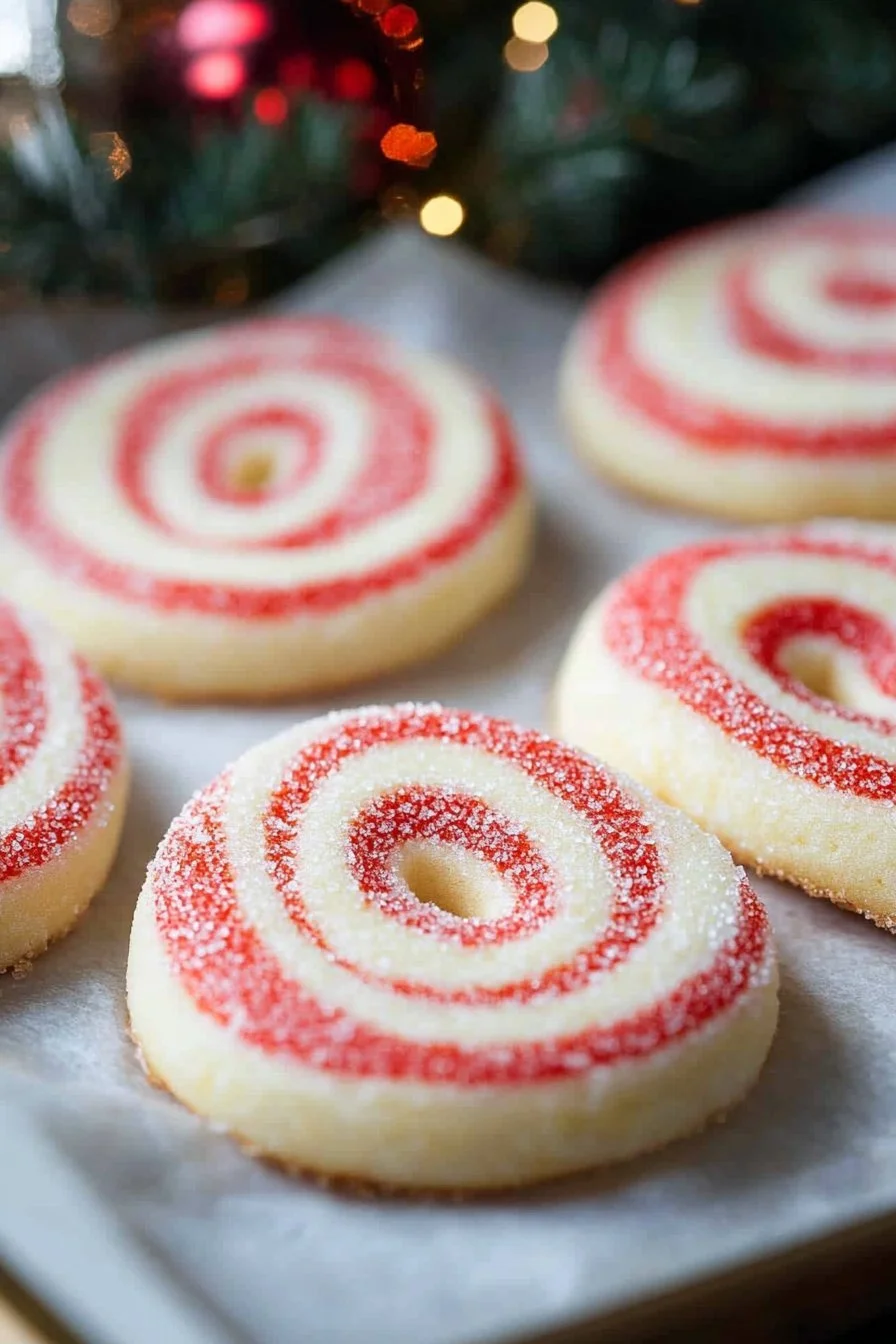 candy cane cookies