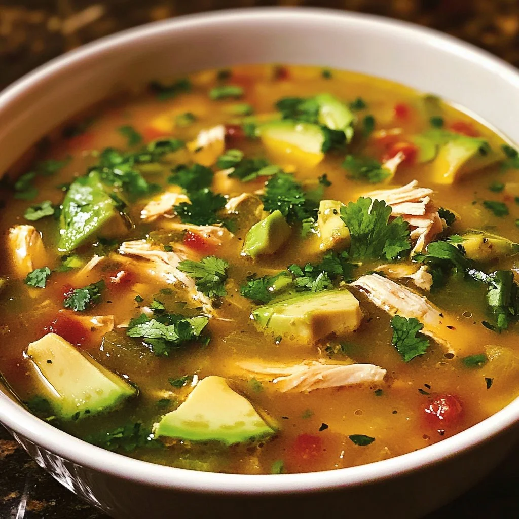 Jalapeño Lime Chicken Soup