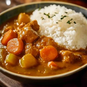Japanese Curry on Rice