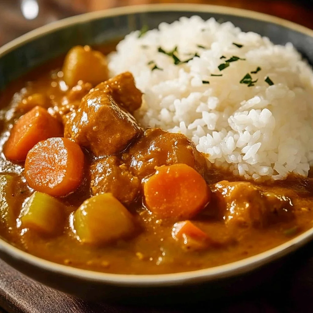 Japanese Curry on Rice