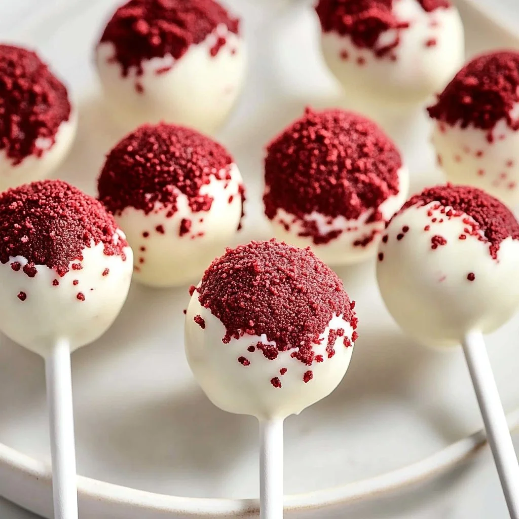 Red Velvet Cake Pops