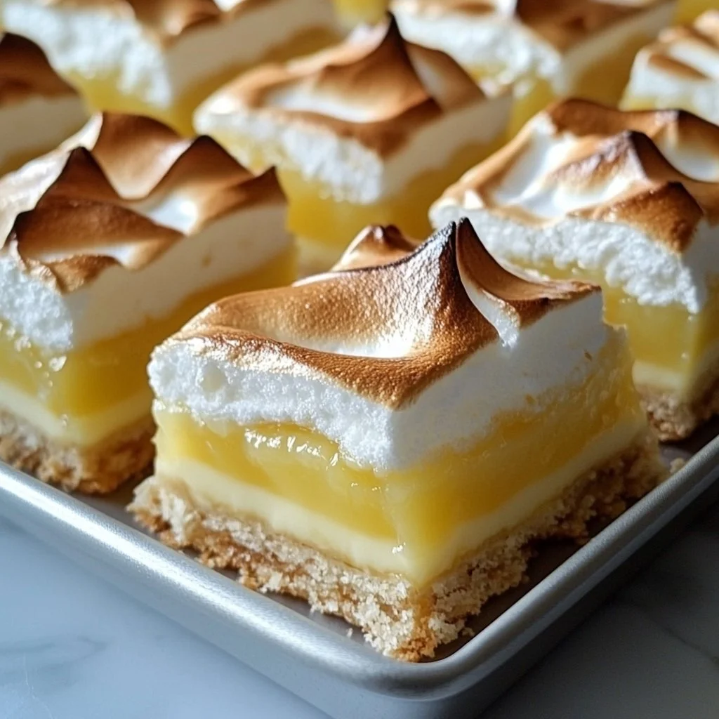 Lemon Meringue Crazy Bars