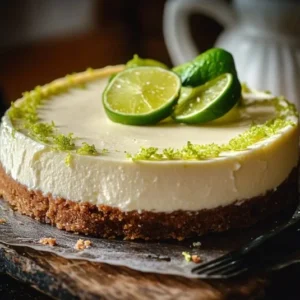 Lime Mousse Cheesecake