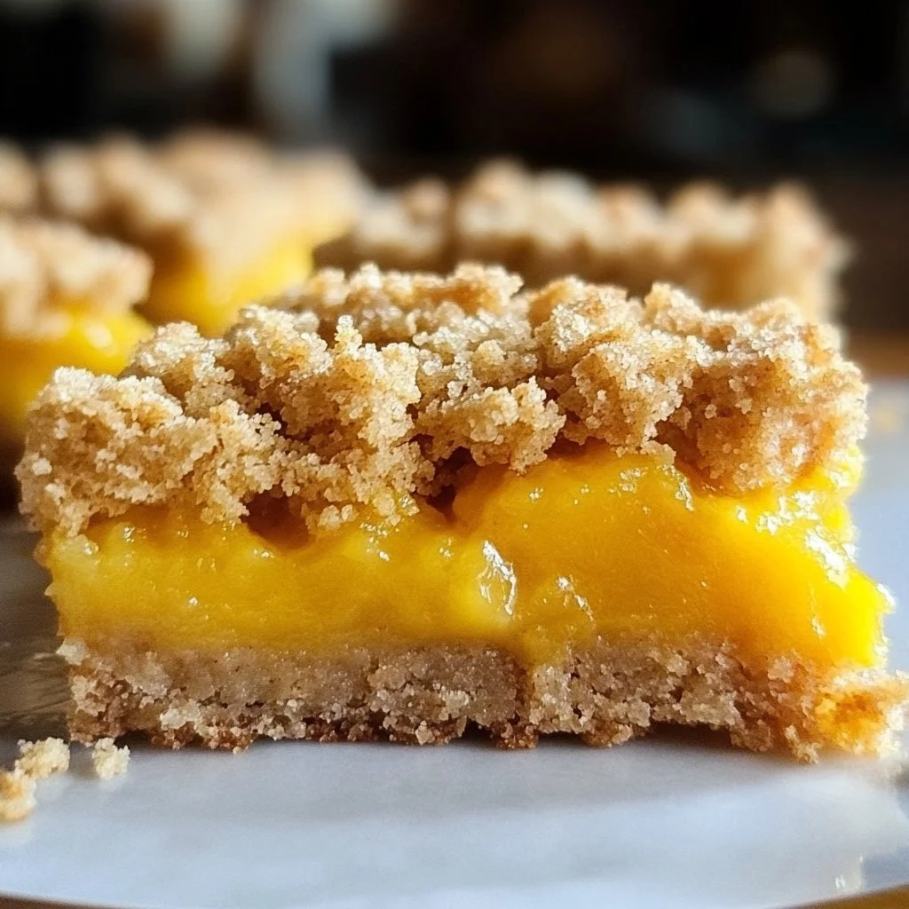Mango Crumb Bars