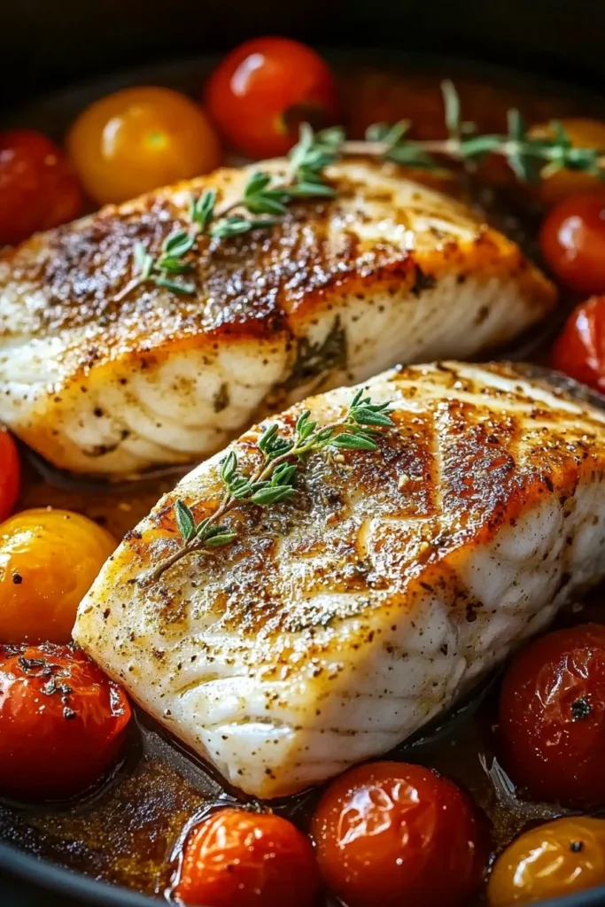 Mediterranean Baked Fish