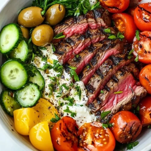 Mediterranean Steak Bowl