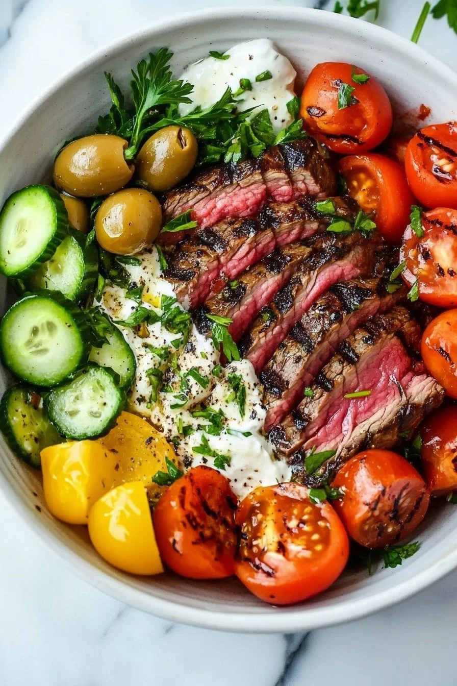 Mediterranean Steak Bowl