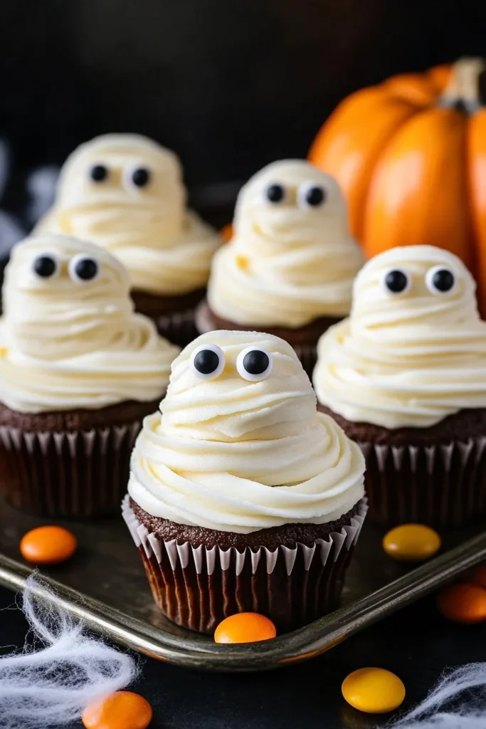 Mummy Cupcakes