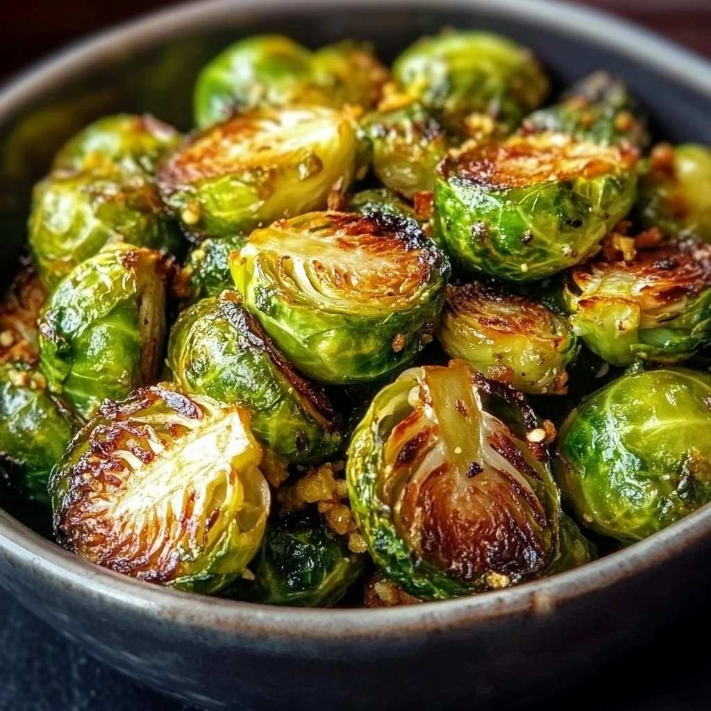 Zesty Roasted Brussels Sprouts