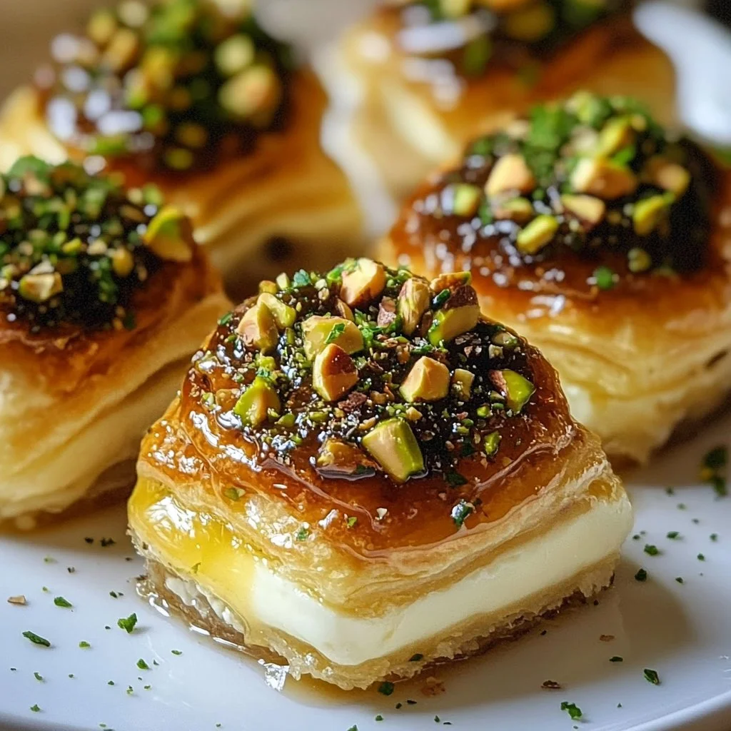 Pistachio-Crusted Brie Bites