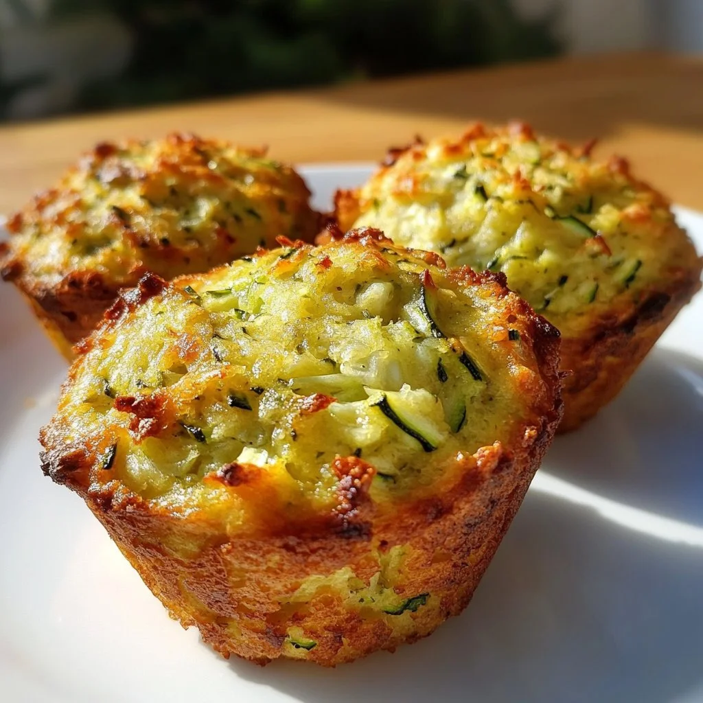 protein zucchini muffins