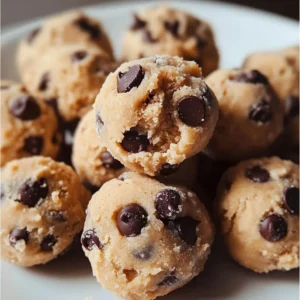 Raw Cookie Dough Bites