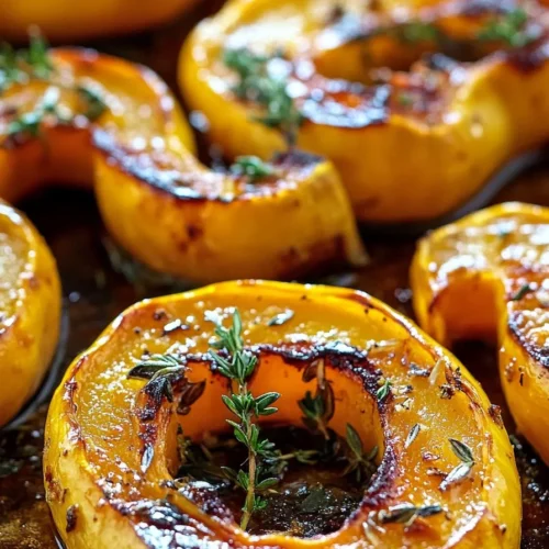 Roasted Delicata Squash