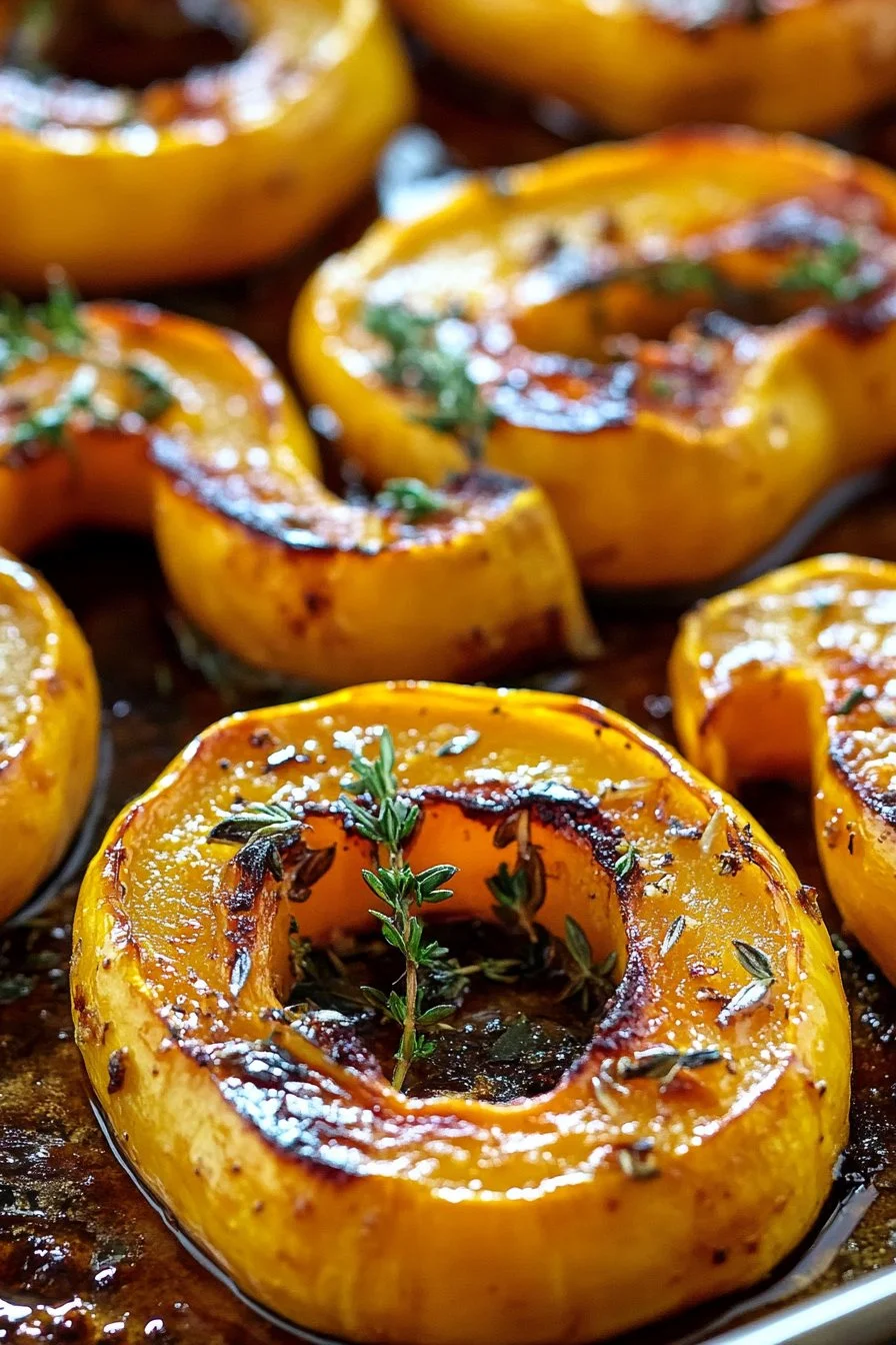 Roasted Delicata Squash