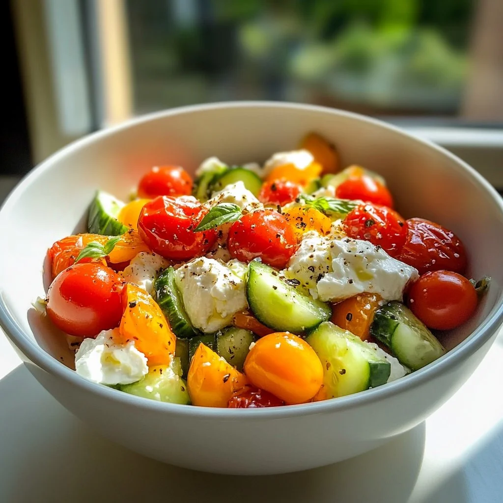 Savory Cottage Cheese Bowl